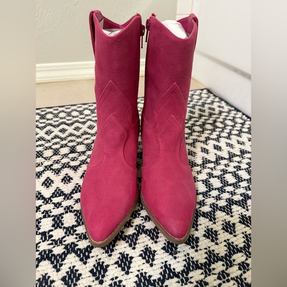 Matisse Shoes - Matisse Fuchsia Heeled Boots